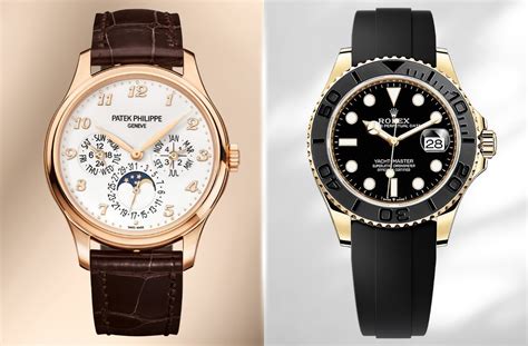 Patek Philippe vs. Rolex 